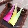 10cm borla de dos colores degradado borla accesorios para ropa ropa borla pequeña borla borla borla