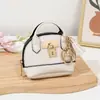 Mini bolsa de concha de celebridade de internet, chaveiro de bolsa pequena, portátil para batom, fone de ouvido, bolsa de armazenamento pequena, bolsa de mão, porta-moedas, pingente de bolsa