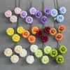 3 Cabezas de Rosas Artificiales con Pétalos que se Levantan para Arreglos Florales de Salón de Bodas, Decoración de Hotel, Muros de Rosas en Cascada de Moda, Flores Falsas