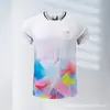 Roupa de Badminton, Manga Curta, Secagem Rápida, Respirável, Roupa Esportiva de Tênis, Mesmo Estilo para Homens, Mulheres e Crianças, Roupa Absorvente de Suor para Treino de Competição, Compra em Grupo