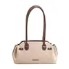 Bolso Tote Bloque de Color Estilo Coreano Diseño de Nicho Bolso para el Hombro para Viajar al Trabajo Bolso de Hombro Único Versátil de Moda para Mujer