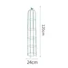 Jaula para Pájaros de Hierro Forjado Soporte para Flores Estructura de Soporte para Plantas Trepadoras Maceta Jardinería de Balcón Varilla de Soporte para Flores