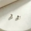 Prata Esterlina S925 Contas de Silicone de Posicionamento com Anéis Ajustáveis DIY Colar Pulseira Acessórios de Contas Elásticas Atacado