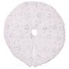 Decoraciones Navideñas Nuevas Transfronterizas Mini Falda para Árbol de Navidad Arreglo de Ambiente Rodeador de Árbol Lentejuelas de Copo de Nieve Falda Blanca para Árbol