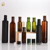 Suministro botella cuadrada marrón de 100 ml para aceite de oliva fábrica de aceite vegetal embalaje botella vacía se puede equiparar con tapa a prueba de manipulaciones gran cantidad Congyou