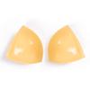 Almofadas de Silicone Triangulares Francesas Exclusivas Transfronteiriças para Aumento Invisível Push-Up Aumento Contínuo Almofadas de Sutiã Adesivas Dupla Face