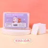 Lmltop Almohadillas de Algodón para Maquillaje Sándwich Caja de 100 Piezas B365 Doble Cara Espesadas Almohadillas de Algodón Desmaquillantes Al por Mayor
