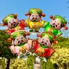 Clips Grandes de Globo de Dibujos Animados para Año Nuevo para Regalos Infantiles, Globos de Puesto, Promociones de Eventos en Centros Comerciales y Decoraciones de Exhibición