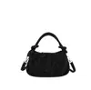 Bolsos plisados de primavera y verano para mujer, nuevos bolsos de mano de nicho estilo coreano, versátiles bolsos de hombro para el trabajo y bolsos cruzados