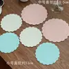 4 Piezas de Tapetes Aislantes del Calor, Manteles Antiescaldaduras, Manteles de Mesa de Comedor, Tapetes para Platos, Tapetes para Ollas, Posavasos Redondos Europeos, Tapetes Resistentes al Calor para Tazones de Sopa