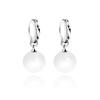 Aretes de Piedra Ojo de Gato Plata Imitación, Aretes Largos con Borla de Estilo Coreano Femenino, Aretes de Cristal Simples y Únicos