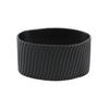 Cubierta de Taza Aislante Antideslizante de Silicona Pura Cuadrada y Redonda de 7/7.5cm Cubierta de Taza Recta Taza de Vidrio Taza Aislante Anti-Escaldaduras