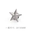 Un Gran Número de Insignias Metálicas de Estrella de Cinco Puntas para Empleados Destacados, Insignias de Estrella, Insignias, Broches Personalizados de Estrella de Cinco Puntas al por Mayor
