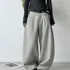 Nuevas llegadas de moda de alta gama para mujer de Dongdaemun, Corea: Pantalones anchos de pierna ancha, holgados y casuales, de cintura alta, estilo coreano