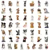 Bolsa de expresiones para 50 cachorros transfronteriza, pegatinas de graffiti para vaso de agua, teléfono móvil, pegatinas decorativas impermeables, pegatinas de dibujos animados para manualidades DIY
