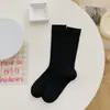Calcetines de pantorrilla estilo ballet para mujer, calcetines finos de algodón para primavera y verano, calcetines largos negros transpirables de malla fina, calcetines holgados