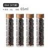 Frasco Sellado para Granos de Café, Mini Frasco de Almacenamiento Portátil de Vidrio, Botella Dispensadora Pequeña de Polvo de Café de Grado Alimenticio, Contenedor de Almacenamiento