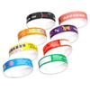 Acerca de una pulsera de papel Dupont Desechable Pulsera Parque de Atracciones para Niños Área Escénica Boleto Juego Parque Acuático Personalizado