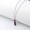 Europa y Estados Unidos joyería de moda transfronteriza Amazon seis colgantes de pirámide cadena para la clavícula collar de moda simple