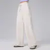 Pantalones de Chándal Cálidos con Forro de Forro Polar para Otoño e Invierno, Moldeadores de Piernas, Cubre Piel, Pantalones Rectos de Pierna Ancha con Caída, Versátiles Pantalones de Chándal Casuales para Ir al Trabajo