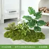 Hy-Aq7Pequeñas Plantas Verdes Artificiales para Paisajismo, Flores y Plantas Falsas para Paisaje, Paisaje de Jardín de Plantas de Musgo, Paisaje para Escaparate de Restaurante