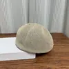 Chapéu pontudo e único para mulheres, versão coreana, boina versátil e fashion, chapéu de artista casual estiloso de alta qualidade, moderno