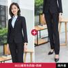 Traje de Negocios Azul Xizang para Hombre y Mujer Igual Traje Slim Doble Hebilla Seguridad de la Propiedad Profesional de Ventas Traje con logo