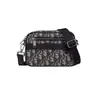 Bolso nuevo para hombre, bolso cruzado de mensajero jacquard de lona para hombre, bolso de lona para cámara, bolso de hombro cruzado mini de moda, bolso de mensajero
