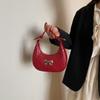 Bolso de Niche con Moño Estilo Francés para Mujer, Nuevo Modelo Verano 2026, Texturizado, Moderno, Bolso de Hombro Sencillo, Bolso de Axila