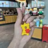 Celebridade da Internet Desenho de Linha Cachorrinho Chaveiro Boneca de Resina PVC Pingente Presente de Casal Pequeno Presente Acessório de Bolsa Fofo