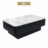 Oficina de Ventas Sofá de Negociación Mesa de Café Combinación Hotel Villa Club Cabina de Recepción Muebles Nórdicos