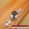 Maçaneta de Porta de Armário de Móveis Estilo Desenho Animado Americano Maçaneta de Armário para Quarto de Crianças Alça Preta Simples Moderna para Porta de Armário Guarda-roupa