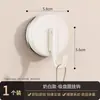 Gancho de Ventosa Sin Rastro Sin Taladro Gancho Adhesivo Cocina Puerta Trasera Baño Pared de Inodoro Adhesivo Vacío Soporte de Carga