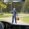 Festival de Halloween Personalizado Creativo Gnomo de Película de Terror Enano Zombi Colgante Decoración para Espejo Retrovisor de Coche