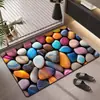 Alfombrilla de Suelo de Barro Diatomeas 3D Piedra Entrada Alfombrilla Baño Puerta Antideslizante Alfombrilla Absorbente de Suelo para Baño