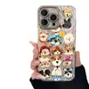Design de Cabeça de Cachorro Adequado para Capa de Celular Apple 17, Capa 16, Proteção 15, Capa iPhone 14, 13 Silicone Cobertura Completa, 12Pr