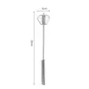 Batidor semi-automático para el hogar, pequeño, de mano, mini, multifunción, espumador de leche, mezclador manual de acero inoxidable
