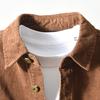 2025 Nuevo Otoño Japonés Retro Ropa de Trabajo para Hombre Versátil Diseño Patchwork Holgado Casual Chaqueta Americana Abrigo