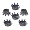 Acessórios de Joias Coroa Tridimensional de Liga DIY Pingente Vintage Pequena Coroa Acessórios para Colar Pulseira N238