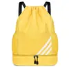 Bolsa de Basquete Popular Transfronteiriça Amazon Grande Capacidade Fitness Piscina Cordão Futebol Mochila com Cordão Mochila Esportiva
