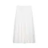 Ropa Europea y Americana Transfronteriza para Mujer Za Aliexpress Moda de Venta Caliente Conjunto de Dos Piezas con Top Plisado Hueco y Falda