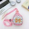 Nova Bolsa Infantil com Estampa de Desenho Animado, Bolsa de Ombro/Peito para Meninas, Ideal para Passeios Casuais, Bolsa Transversal para Moedas.