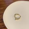 Anillo para Uñas de Lujo Súper Brillante Multicapa con Diamantes Completos para Mujer Moda Ins Estilo Frío de Alto Nivel Anillo Abierto Anillo Personalizado