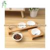 Tigela Dupla Personalizada para Comida de Gato Suporte de Bambu Tigela de Arroz Cerâmica para Gato Tigela para Água de Gato Tigela para Cachorro Bacia para Água