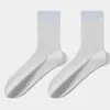 Calcetines transparentes de seda de cristal ultra finos a rayas para mujer, calcetines de media pantorrilla estilo japonés para mujer, calcetines de malla de media pantorrilla antibacterianos 10A personalizados para mujer