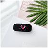 Funda para teléfono Wave Love clip trasero cordón de color contrastante clip ovalado inglés universal clip universal anti-pérdida