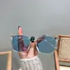 Gafas Miopía 54 Cambio de Color Marco Negro Remachado Xiaohongshu para Mujer Pueden Equiparse con Montura para Gafas de Prescripción 8004 Gafas Danyang