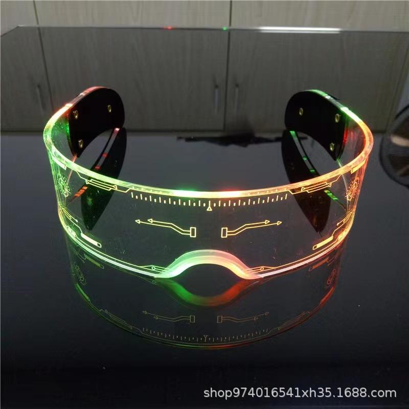 LED发光眼镜