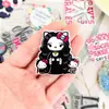 Patch de Acrílico com Animação de Desenho Personalizado Exclusivo Patch de Letra de Animal Princesa Chaveiro Shaker Emblema