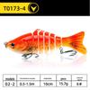 Isca Luya 7 seções multi-seções peixe isca submersa 15,6g/10cm isca isca dura isca artificial isca falsa Taobao